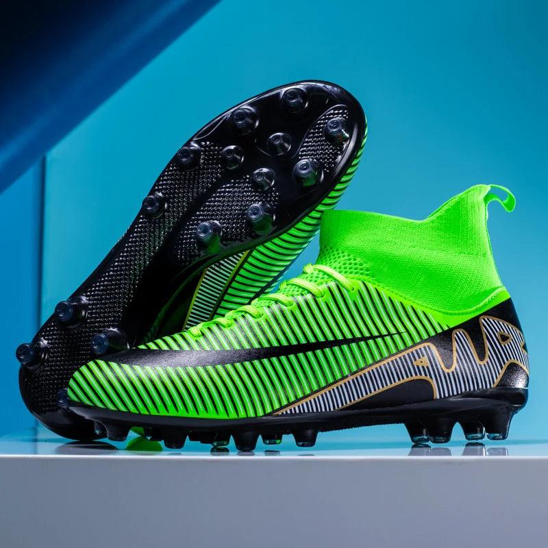 Chuteira Botinha Futebol Campo Air Streak Travas - Imagem 2